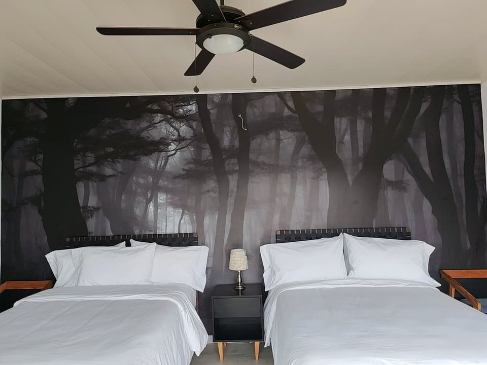 Mural de bosque en Arcabuco 2