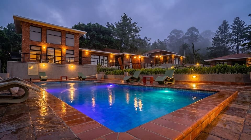 pool-dusk